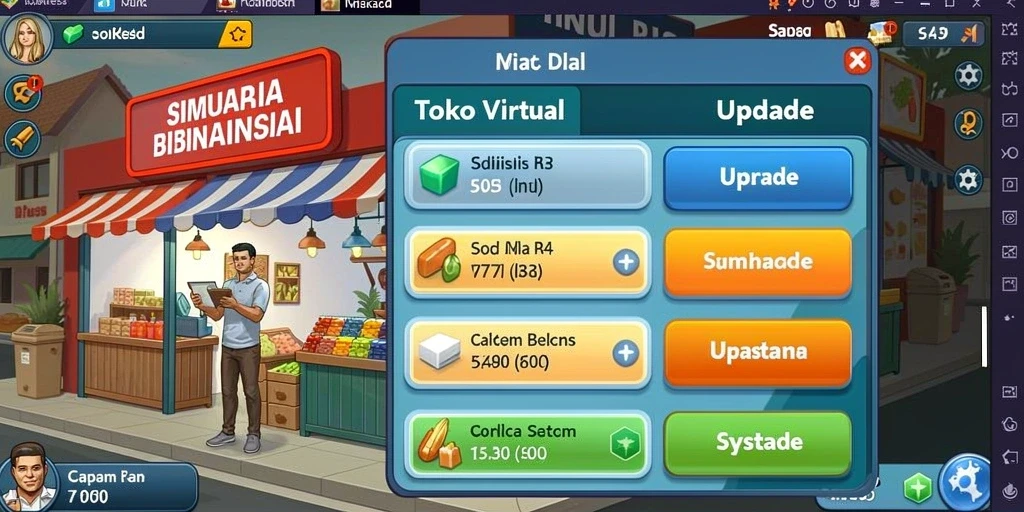 Tampilan antarmuka yang user-friendly dan menarik.