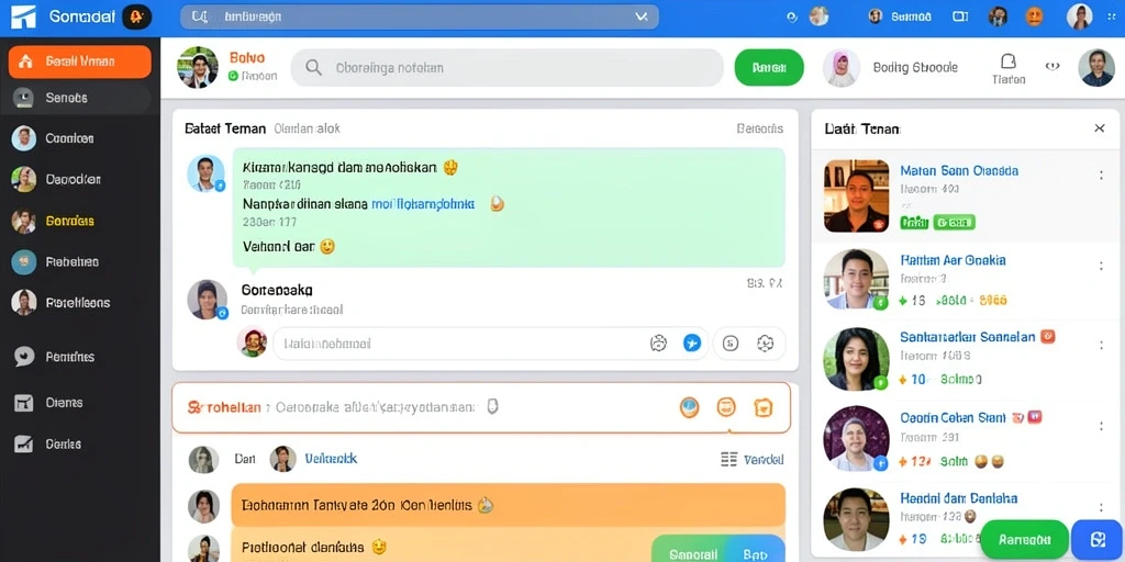Tampilan antarmuka yang menarik dan mudah dinavigasi.