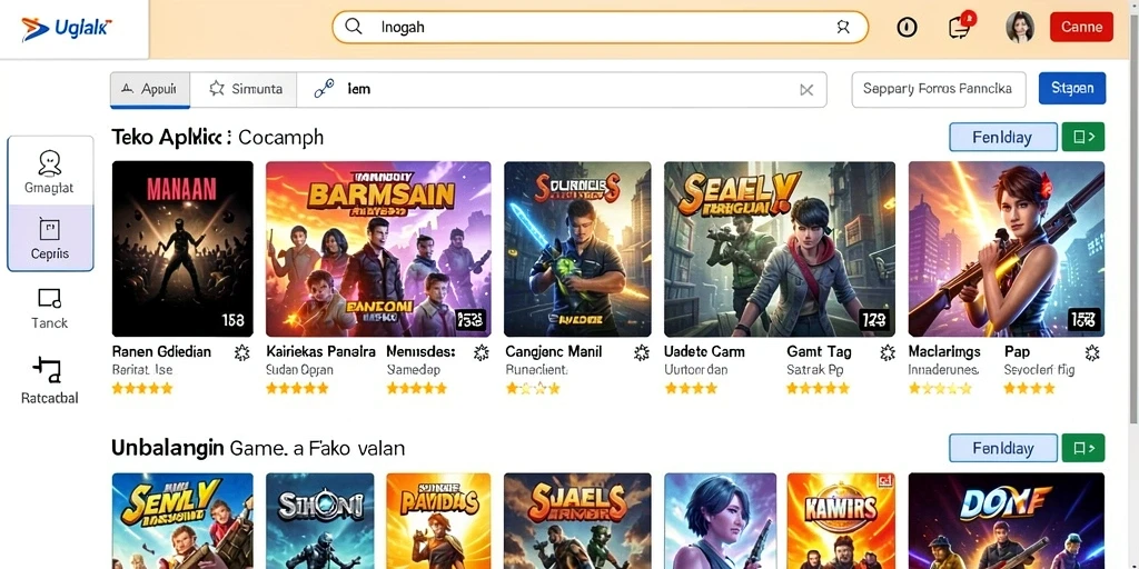 Tampilan antarmuka yang menarik dan mudah digunakan.
