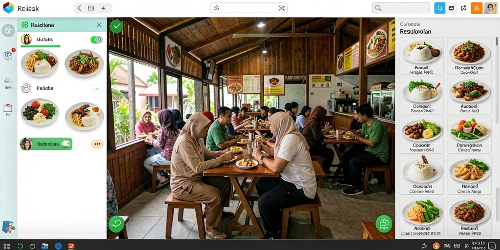 Tampilan antarmuka BEBASMAX yang ramah pengguna.