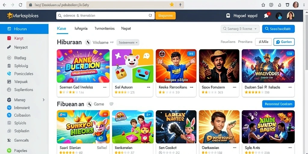 Tampilan grafis yang mengesankan dan memikat.