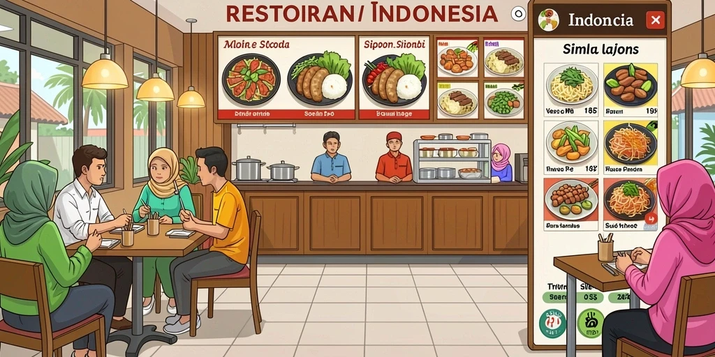 Tampilan antarmuka yang user-friendly.