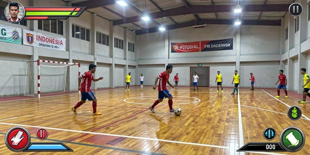 Tangkapan layar menampilkan grafis yang memukau dalam game.