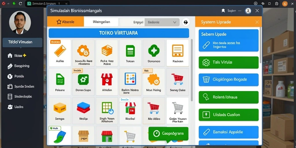 Tampilan grafis yang memukau dan penuh warna.