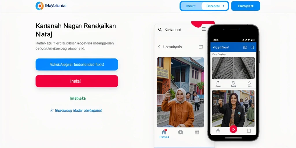 Tampilan awal game KATSU5 yang menarik dan futuristik.