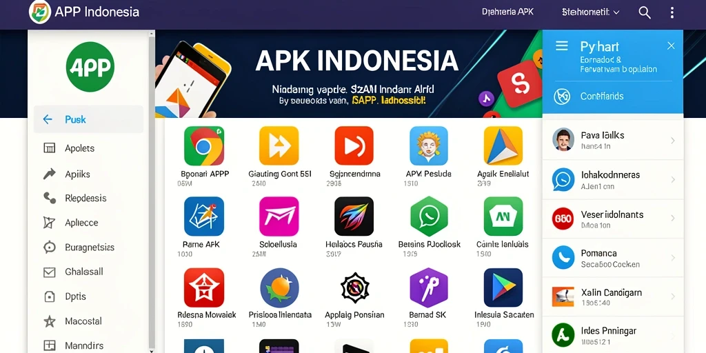 Tampilan antarmuka yang menarik dan user-friendly.