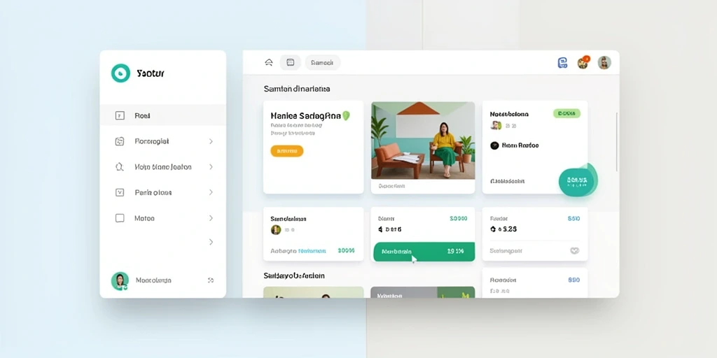 Tampilan antarmuka yang modern dan user-friendly.
