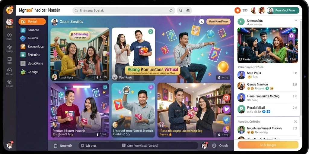 Tampilan menarik dengan berbagai pilihan tema.