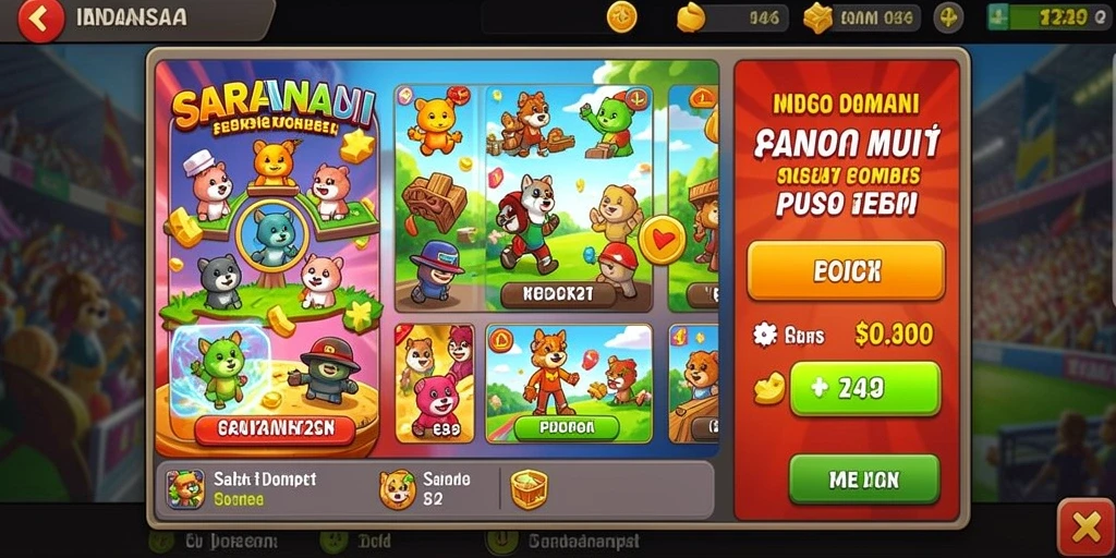 Tampilan awal yang memikat dan user-friendly.