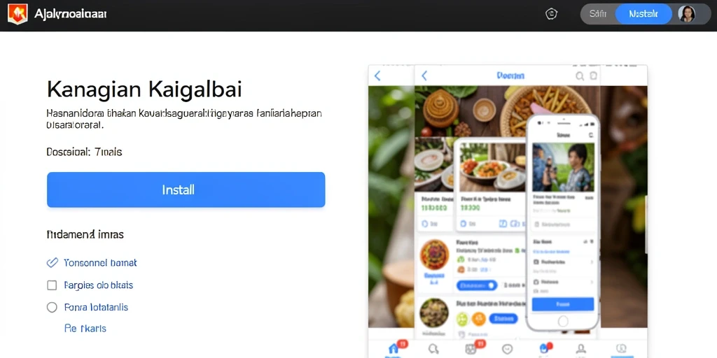 Tampilan antarmuka yang menarik dan mudah dipahami.